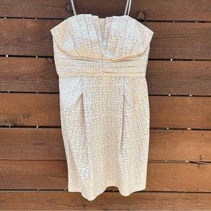 Max & Cleo Strapless Cocktail Dress